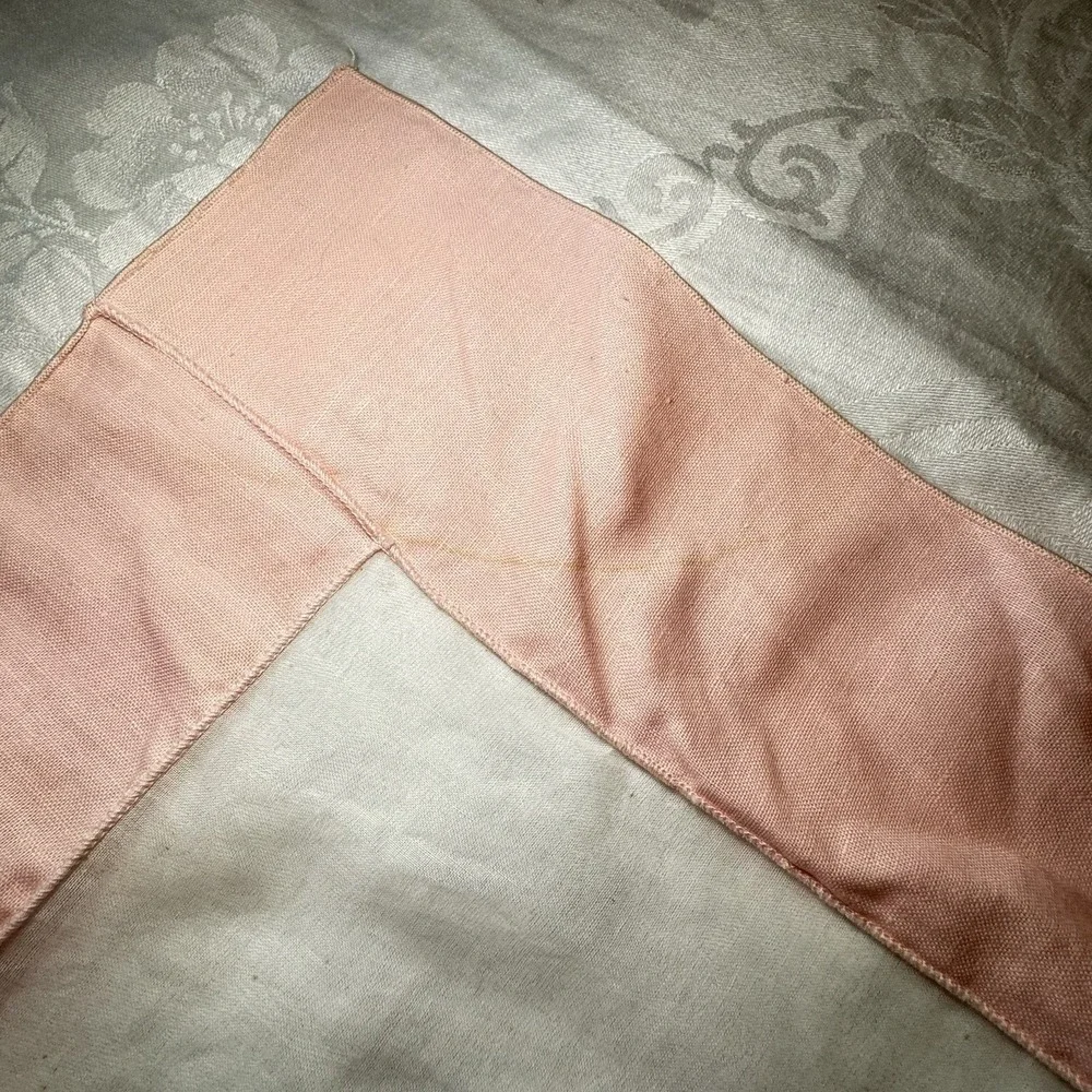 Vintage Madeira Organdy Table Square 41.5